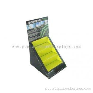 Eye - catching Countertop Cardboard Counter Displays Racks